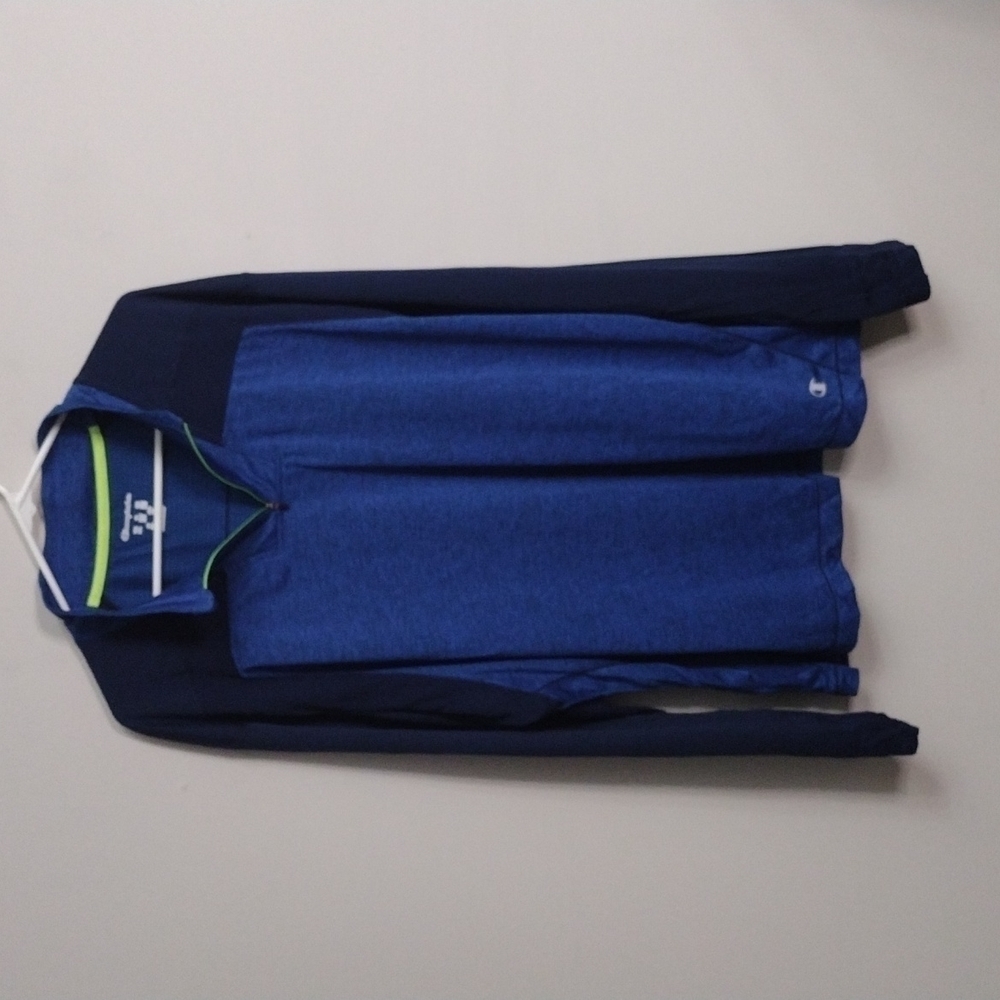 Champion Elite Blue Quarter Zip Top Size 2XL